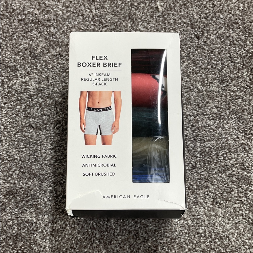 American Eagle Outfitters Flex Boxer Briefs 5-Pack - Multicolor